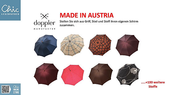Doppler Regenschirme in Wien bei Chic Lederwaren- und Taschengeschäft kaufen